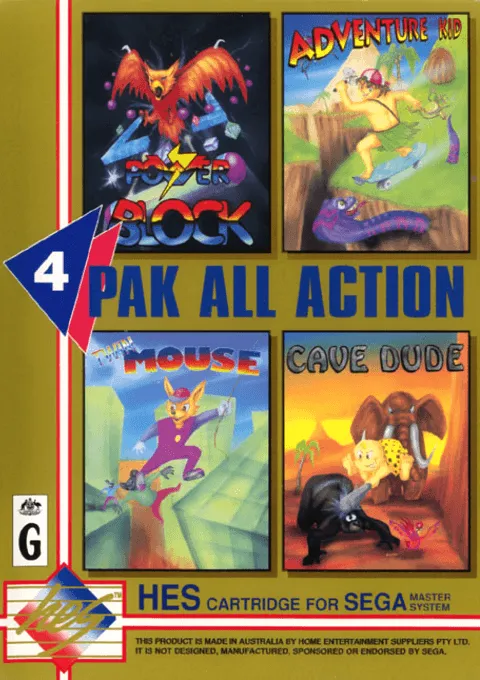 4 PAK All Action (Australia) (Unl)