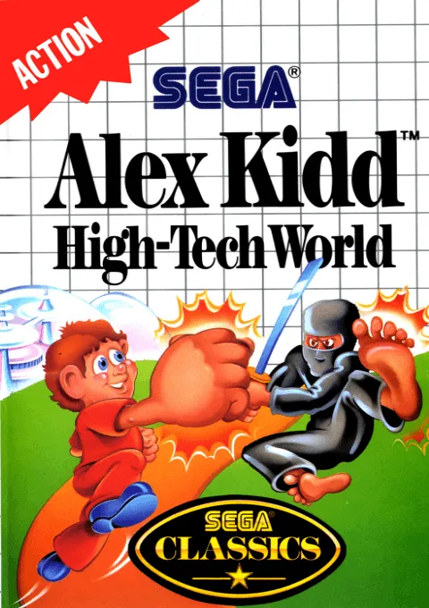 Alex Kidd - High-Tech World (USA, Europe, Brazil) (En) (Beta)