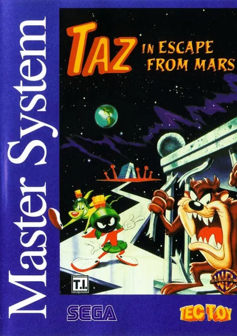 Taz in Escape from Mars (Brazil) (En)