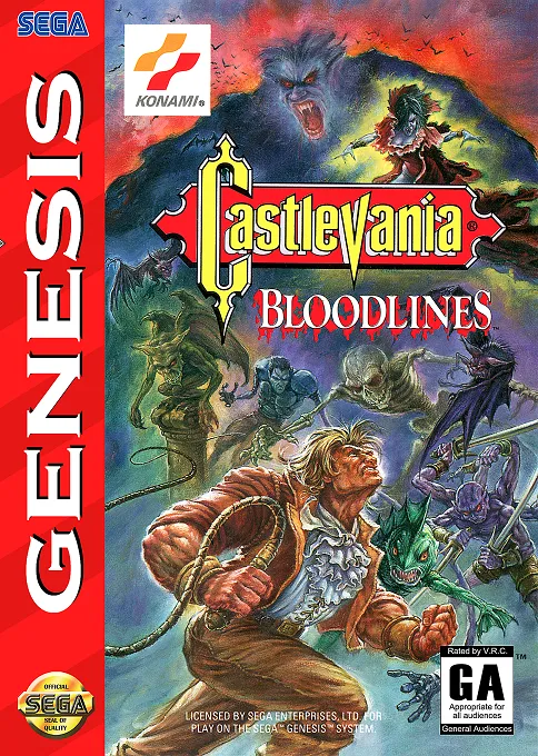Castlevania - Bloodlines (USA, Europe) (Switch Online)