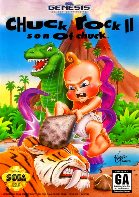 Chuck Rock II - Son of Chuck (USA) (Beta)