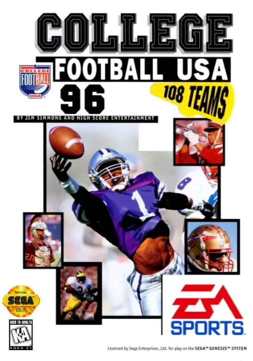 College Football USA 96 (USA) (Beta)