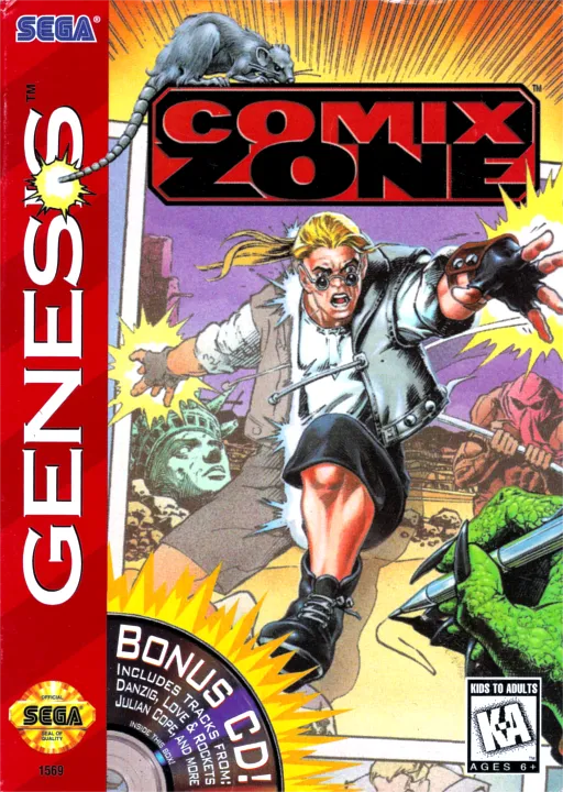 Comix Zone (USA) (Beta 3)