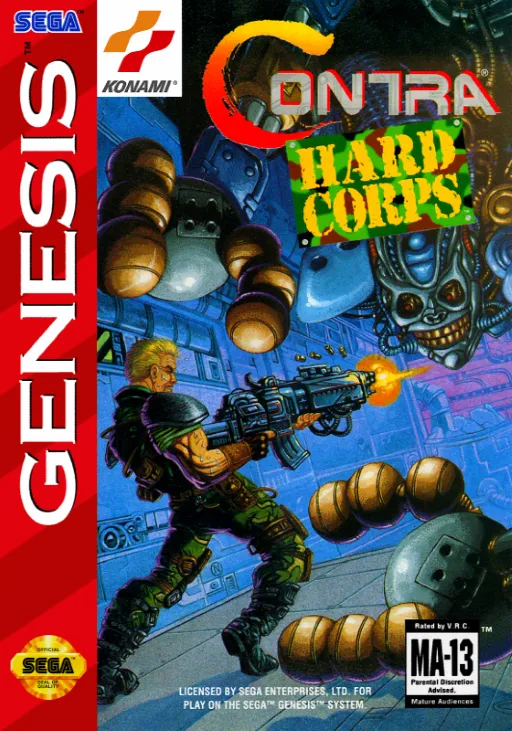 Contra - Hard Corps (USA) (Genesis Mini)