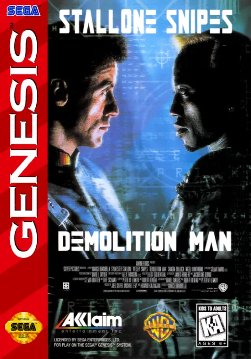 Demolition Man (USA, Europe) (Beta)
