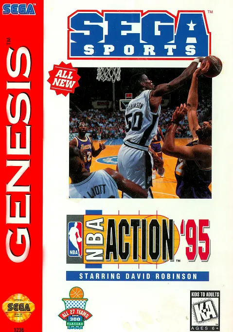 NBA Action '95 Starring David Robinson (USA, Europe) (Beta 11)