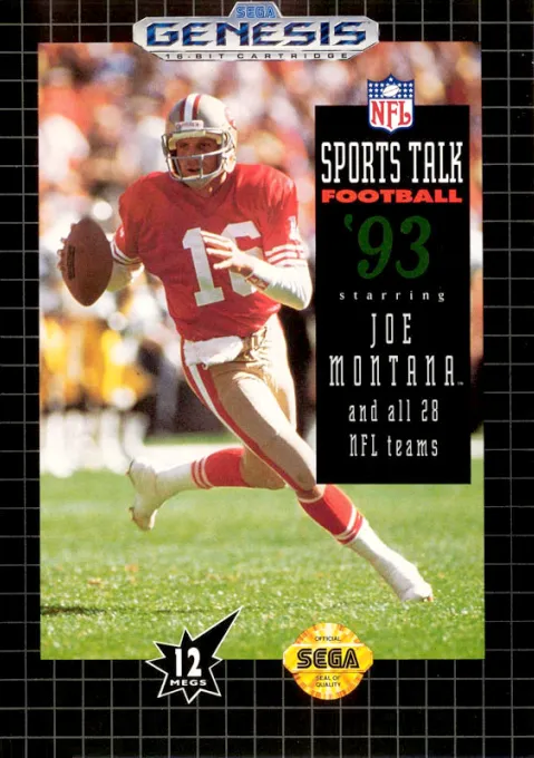 NFL Sports Talk Football '93 Starring Joe Montana (USA, Europe) (Rev A)