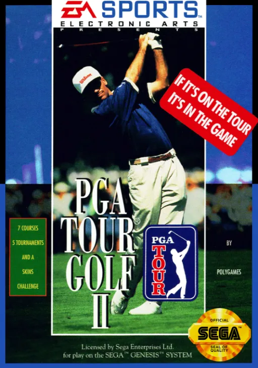 PGA Tour Golf II (USA, Europe) (Rev A)