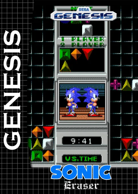 Sonic Eraser (Japan) (Sega Game Toshokan)
