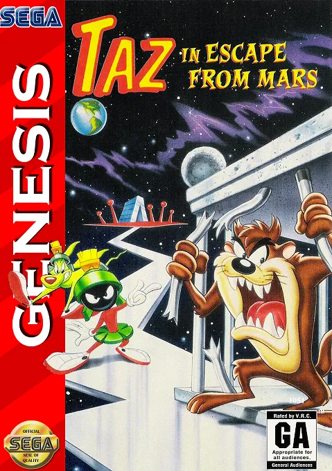 Taz in Escape from Mars (USA)