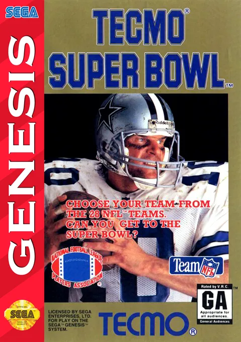 Tecmo Super Bowl (USA) (Beta)