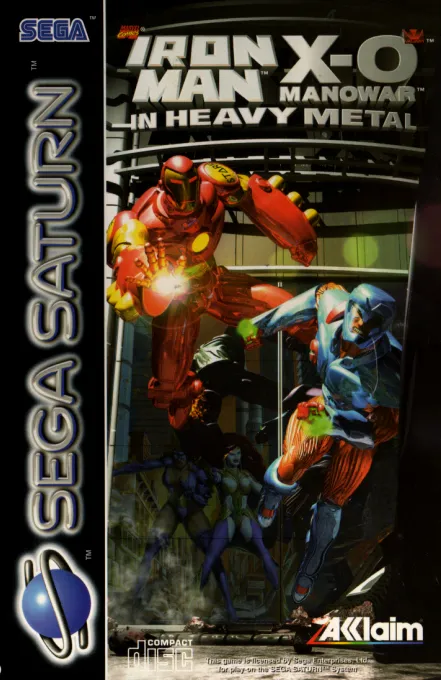 Iron Man & X-O Manowar in Heavy Metal (Europe)